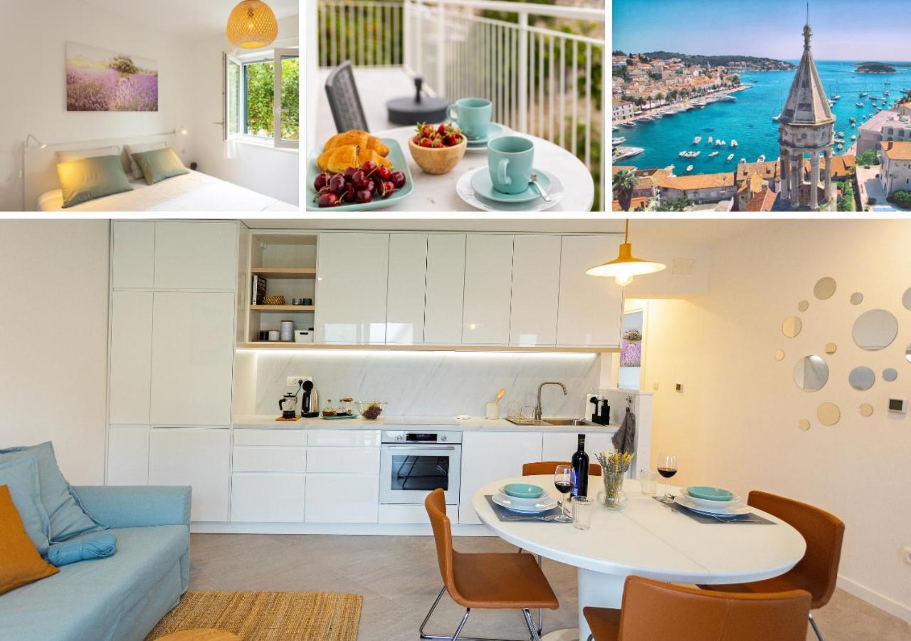 Jesliving Hvar - 2 Bedroom Elegant Apartment With Sea View In Historic Center Of Хвар Экстерьер фото